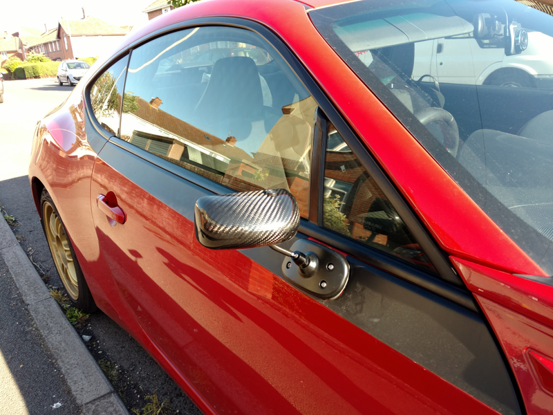 Illustration for article titled My Carbon Fibre Mirrors Finally Arrived